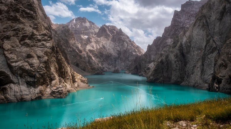 Mountains and lakes of Kyrgyzstan