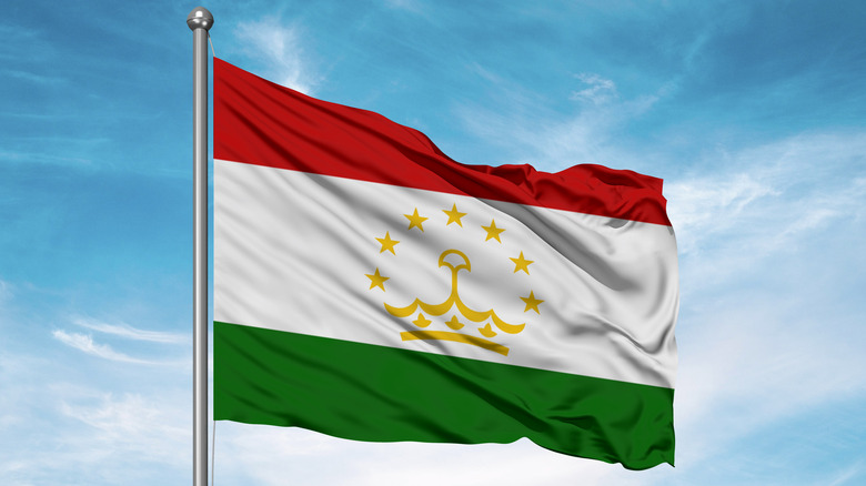 Tajikistan flag 