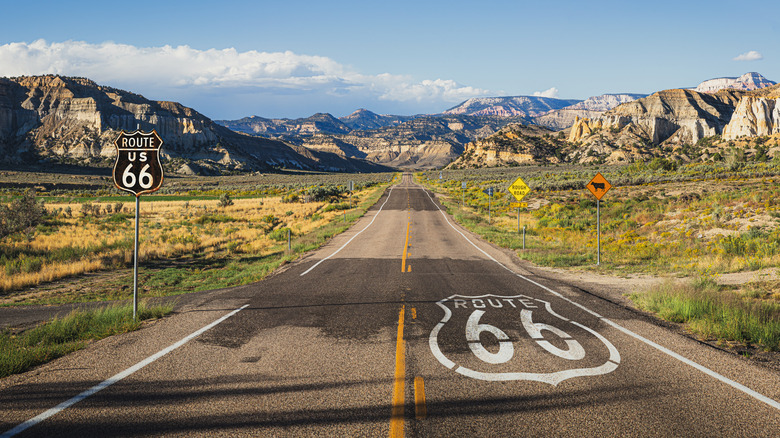 Scenic highway of Route 66