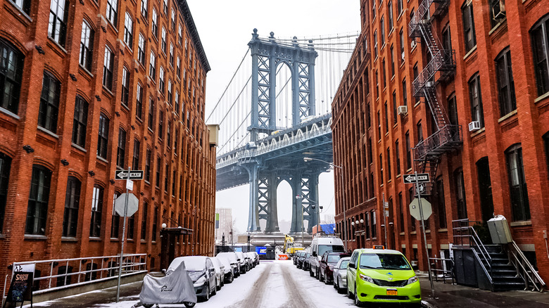 Manhattan Bridge in New York 