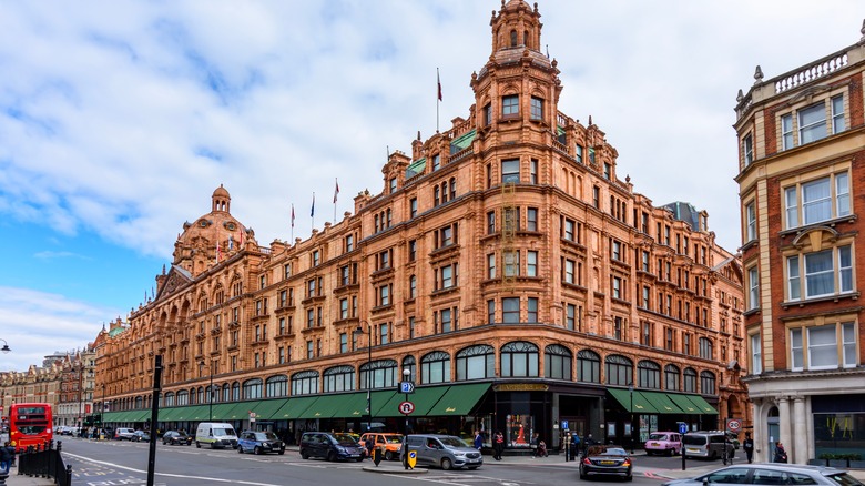 View of the Harrods building