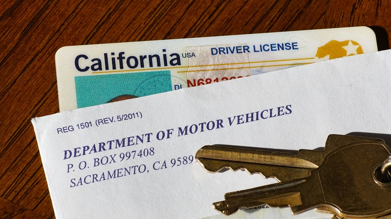 California Real ID and keys