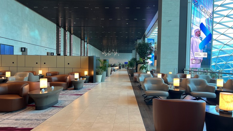 Mourjan Garden Lounge in Doha International Airport