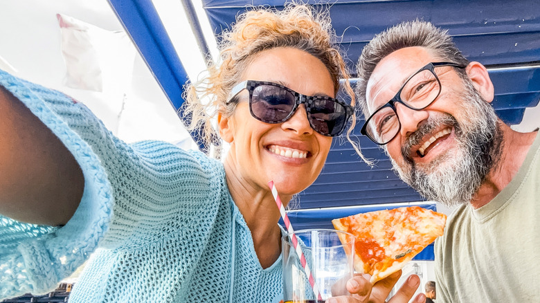 Italian people smiling