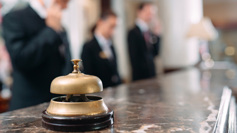 hotel concierge bell