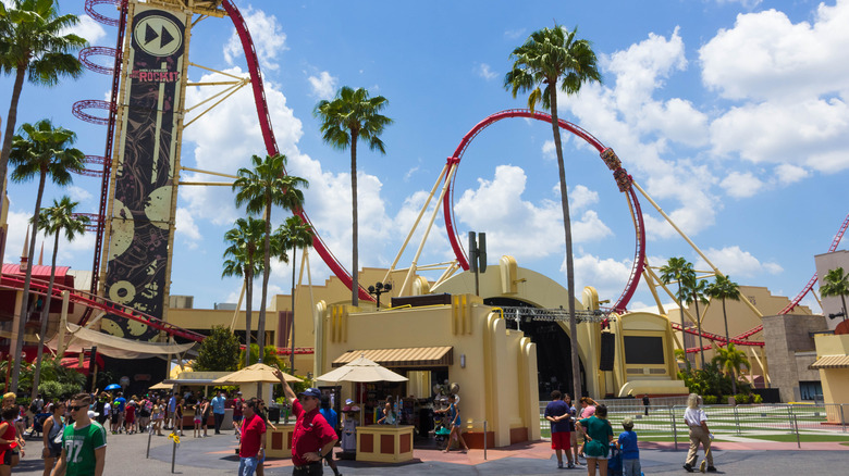 Universal Studios Orlando rollercoaster