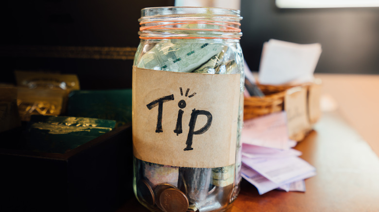 Tip jar