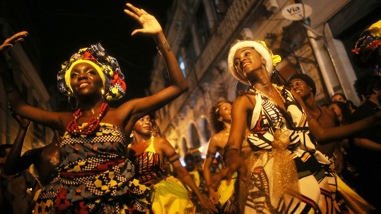 national day of samba at pedro do sal