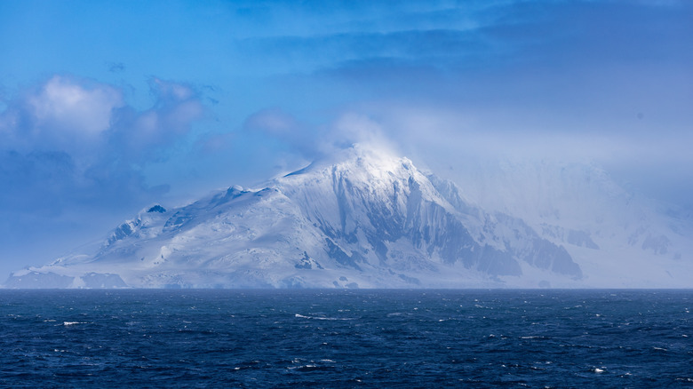 Island of ice in the Drake Passage, Antarctica