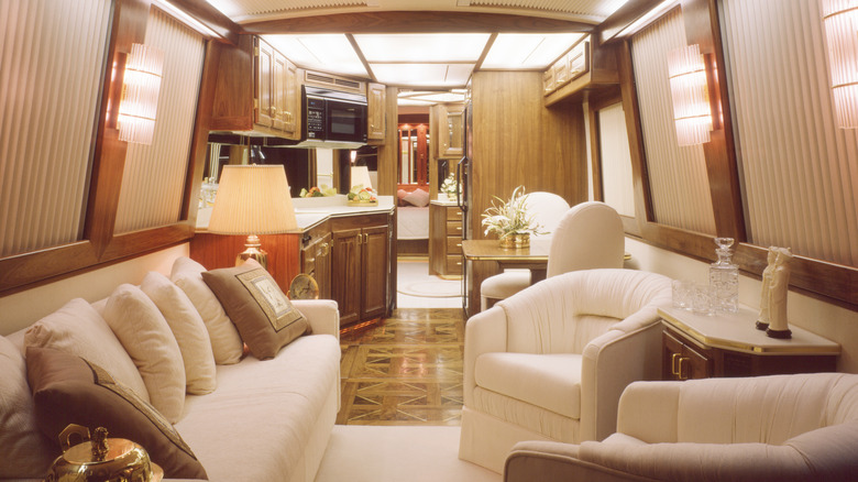 Luxury rv interior
