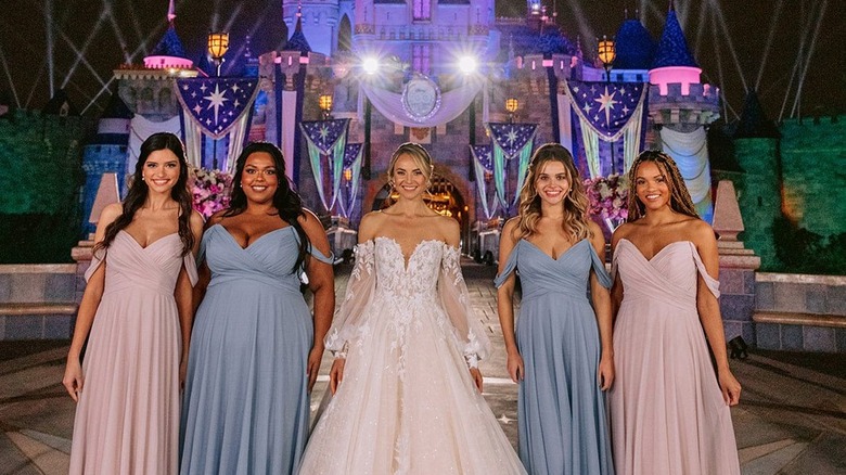 Wedding gowns at Cinderella Castle