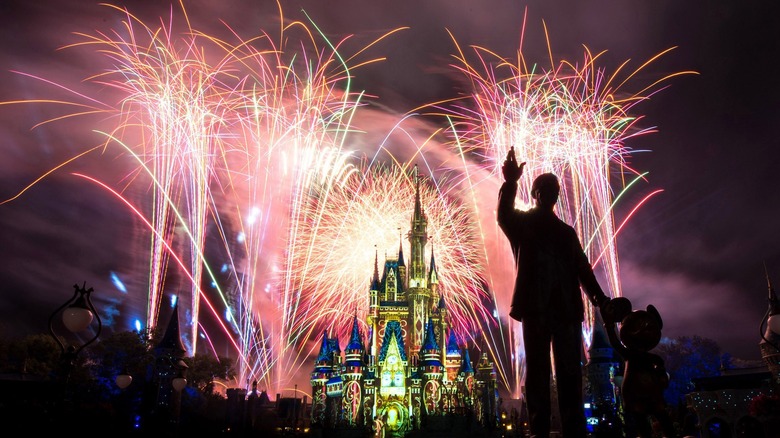 Fireworks at Disney World