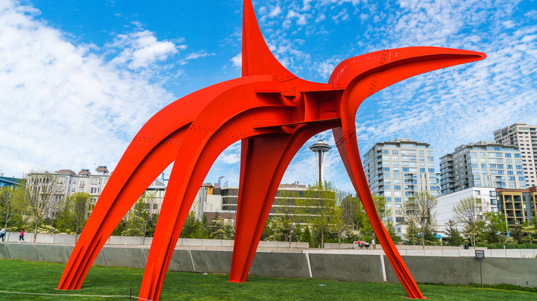 View of Olympic Sculpture Park