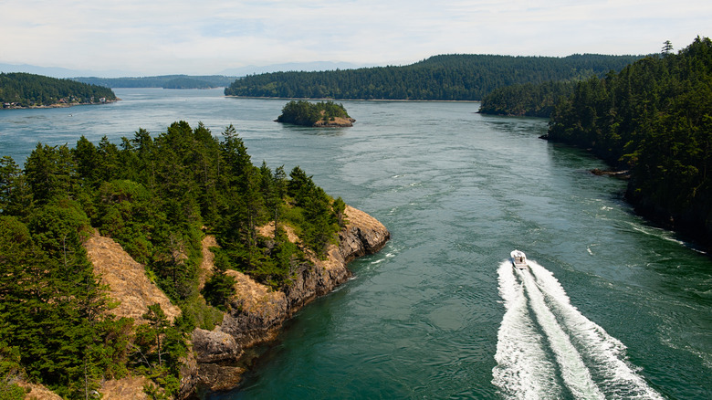 Spectacular view of Whidbey Island