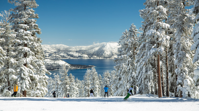 Mountain at Lake Tahoe