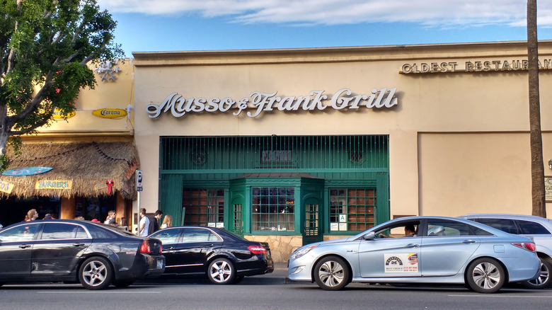 Musso & Frank Grill from the outside