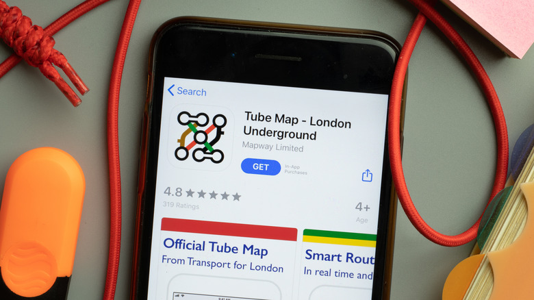 London Underground transit app