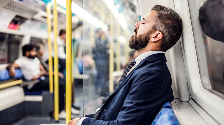 London Underground rider