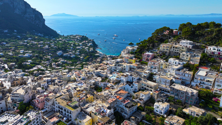 Capri from above