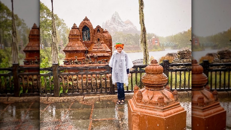 Rainy day at Animal Kingdom