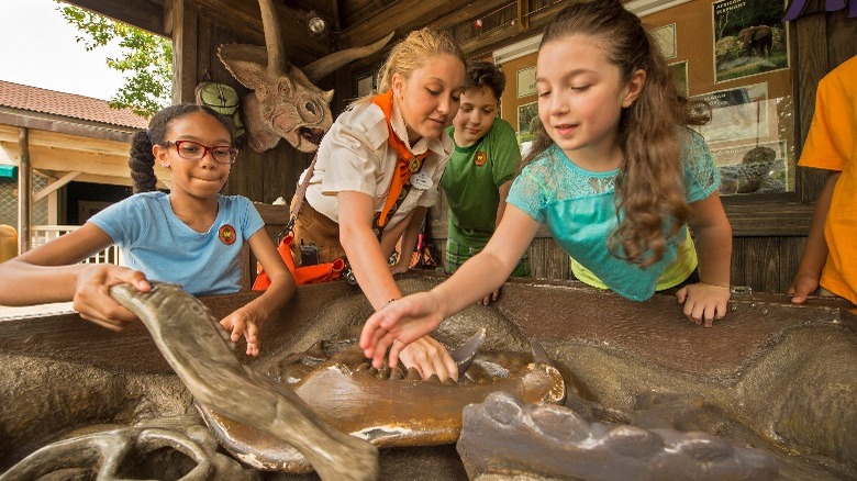 Children participate in Wilderness Explorers