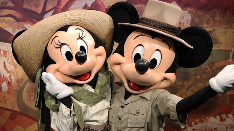 Safari Mickey and Minnie